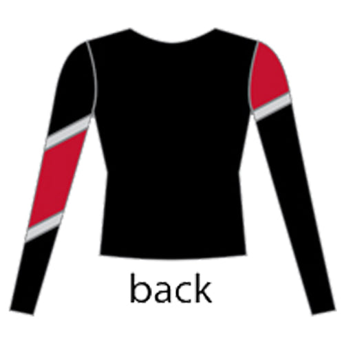 Level 2 & 3 - Cheer Top Please measure for correct size, please refer to sizing chart.