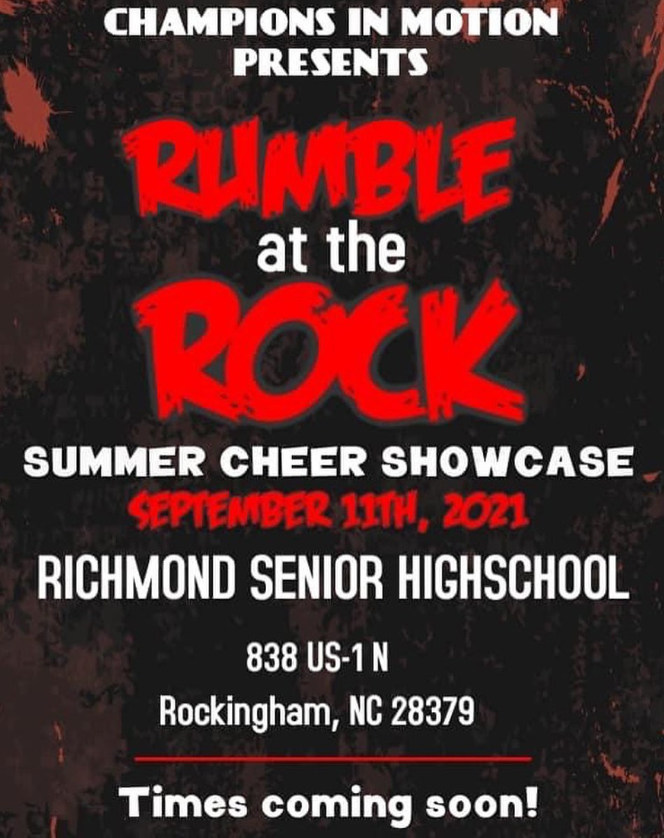 Rumble at the Rock - Rockingham, NC Summer Showcase