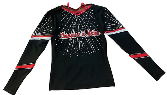 Level 6 - Cheer Top Please measure for correct size, please refer to sizing chart.
