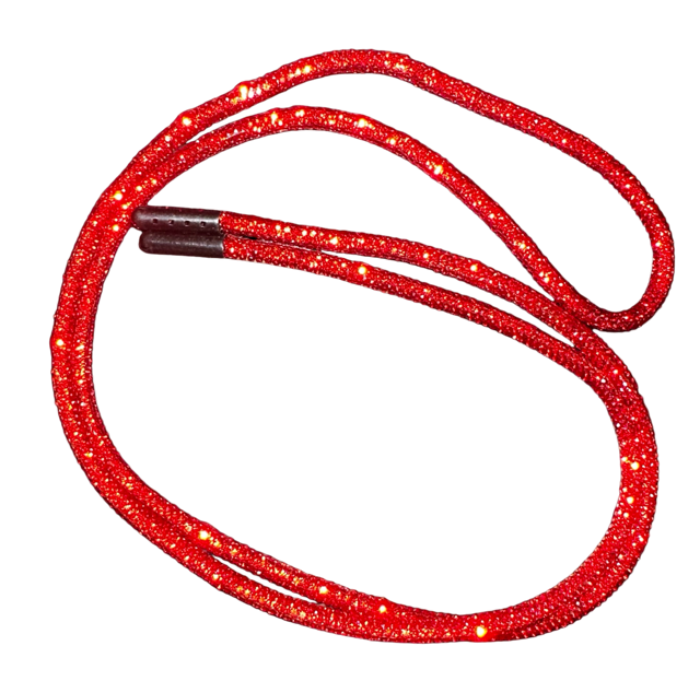 Red Rhinestone Hoodie string