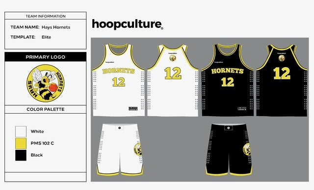 Team Hornets Black Jersey