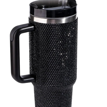 Black Rhinestone Tumblers 40oz