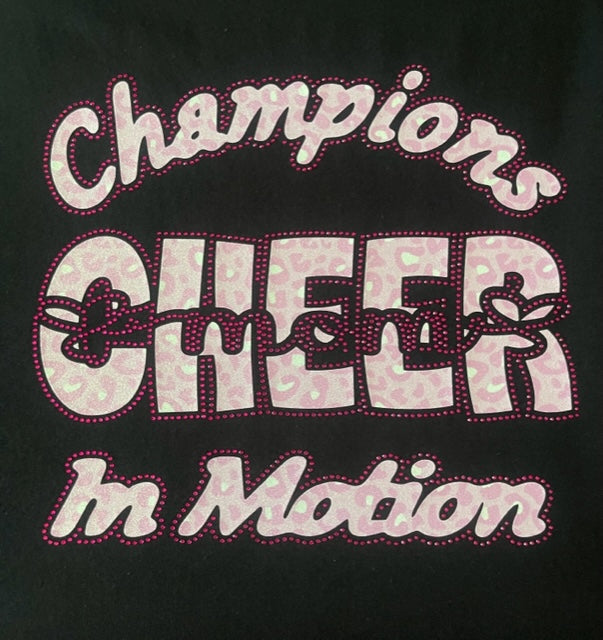 #7 Cheer Mom Pink Leopard