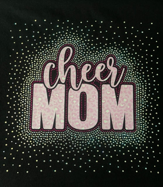 Cheer Mom Pink Leopard