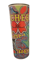 Load image into Gallery viewer, Bright Cheer Skinny 20oz Tumbler
